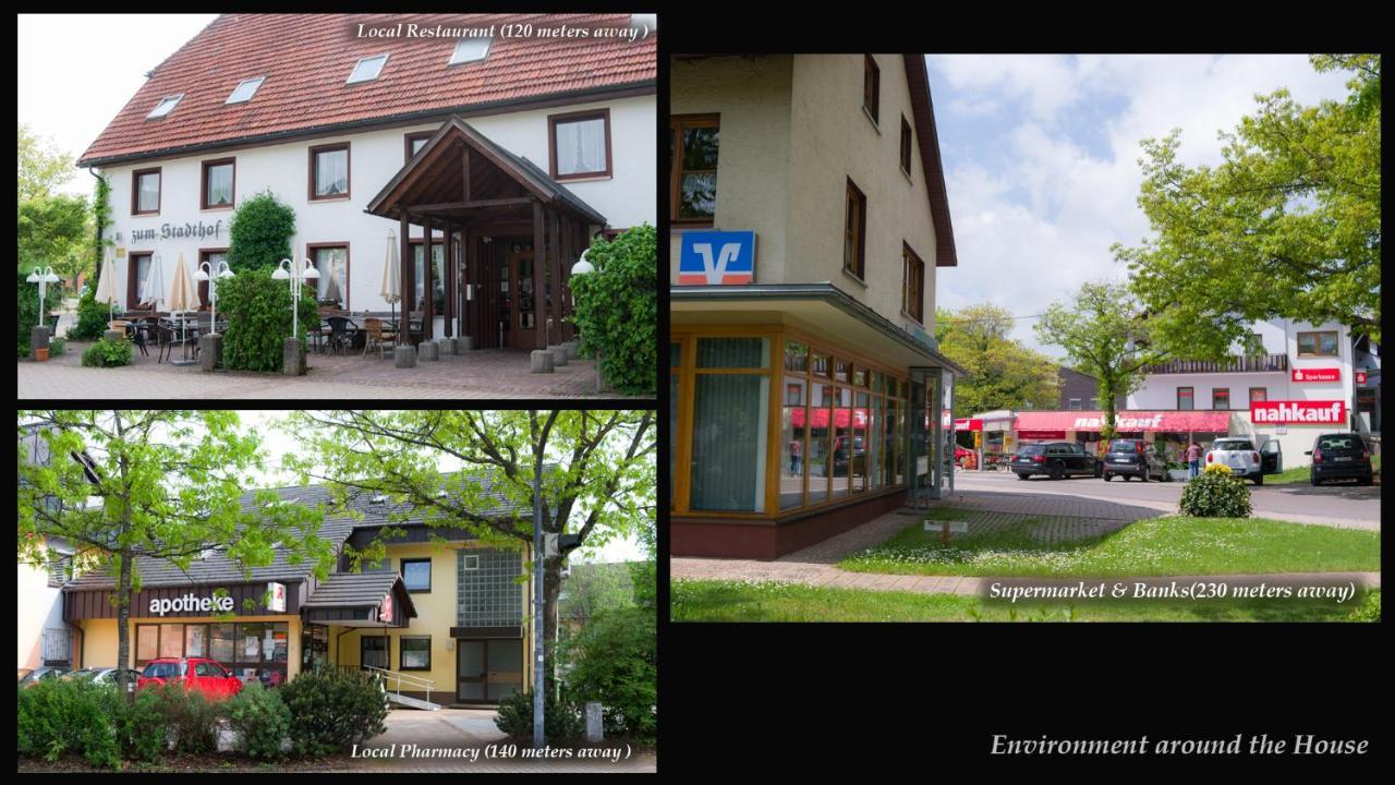 UnterkirnachEntire House In Schwarzwald With Mountain View, Private Gym,Sauna And Garden别墅 外观 照片